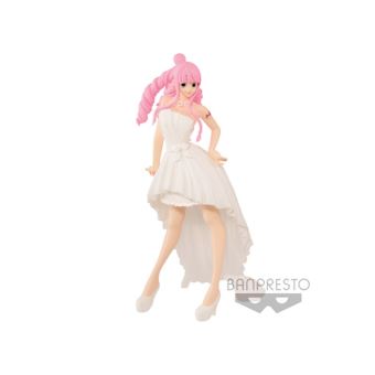 Figurine One Piece Perona Lady Edge Wedding Robe Blanche 22 cm