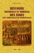 Histoire naturelle et morale des Indes