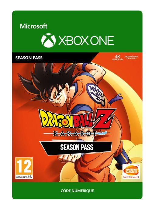 Code de téléchargement Dragon Ball Z : Kakarot Season Pass Xbox One