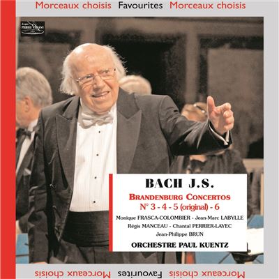 Les concertos brandebourgeois numéros 3, 4, 5 et 6