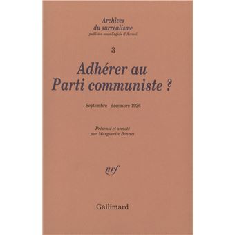 Adhérer au Parti communiste ? - 1