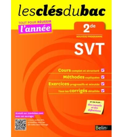 Sciences de la Vie et de la Terre - Seconde
