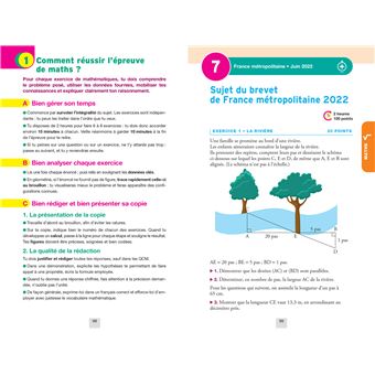 Annales du brevet Annabrevet 2023 L'intégrale du brevet 3e