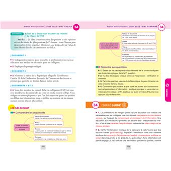 Annales du brevet Annabrevet 2023 L'intégrale du brevet 3e