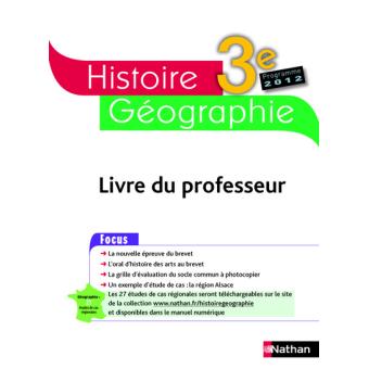 Histoire Geographie 3e Prof 12 - 