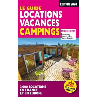 Le guide Location vacances camping 2020