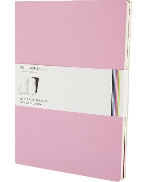 Carnet Volant Ligné - Très Grand Format - Couverture Souple Rose
