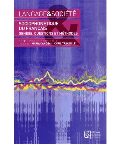 Sociopéonetique, état des recherches
