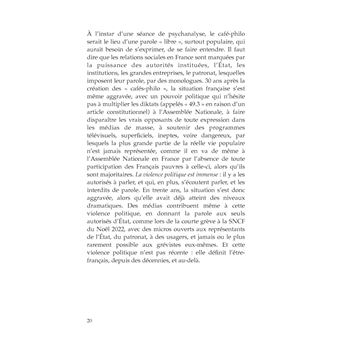 Cafés-Philo en France, Un malentendu & un échec ? Education Nationale & Philosophie, L'humiliation