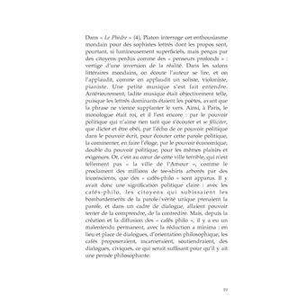 Cafés-Philo en France, Un malentendu & un échec ? Education Nationale & Philosophie, L'humiliation