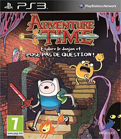 Pochette avant du jeu Adventure Time PS3