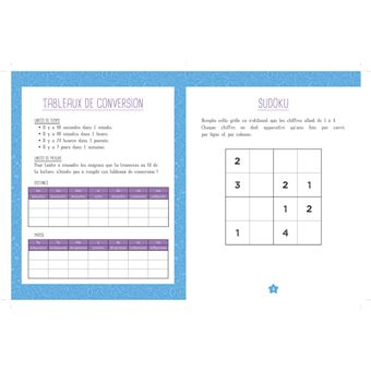 Mes sudokus et super énigmes mathématiques, 9-11 ans