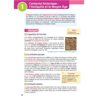 Objectif Bac 2024 - 1re Spécialités Sciences humaines Toutes les matières
