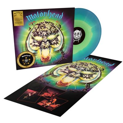 Overkill 50th Anniversary Vinyle Turquoise et Bleu