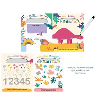 Mes actis à l'infini - Les dinos