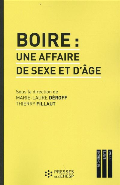 Boire, une affaire de sexe et d'âge