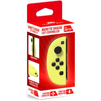 Manette Joycon gauche Freaks and Geeks pour Nintendo Switch Jaune