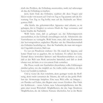 Der Brand der Cheopspyramide : Gefahr der Atomzertrümmerung