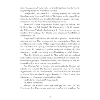 Der Brand der Cheopspyramide : Gefahr der Atomzertrümmerung