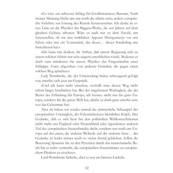 Der Brand der Cheopspyramide : Gefahr der Atomzertrümmerung