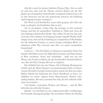 Der Brand der Cheopspyramide : Gefahr der Atomzertrümmerung