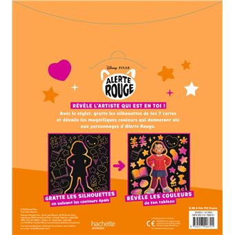 ALERTE ROUGE - Pochette Cartes à gratter - Pixar