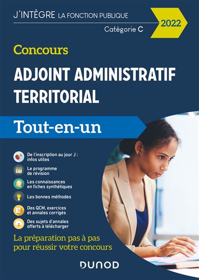 Concours Adjoint administratif territorial - Tout-en-un - 2022 - Odile Meyer - broché