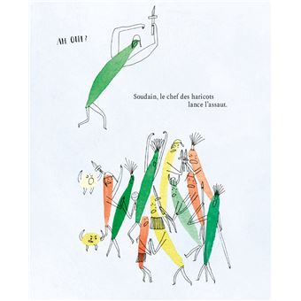 Casterminouche - La bataille des haricots contre les carottes