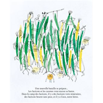 Casterminouche - La bataille des haricots contre les carottes