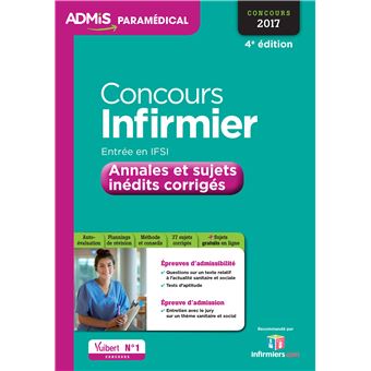 Sujet concours infirmier 2021