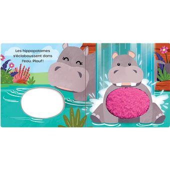 Pouet ! Pouet ! Ou est bébé ours ? - Appuie sur le ventre des animaux pour les entendre faire Pouët