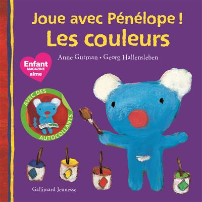 Pénélope joue avec les couleurs