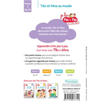 Téo et Nina GS-CP niveau 1 - Téo et Nina au musée