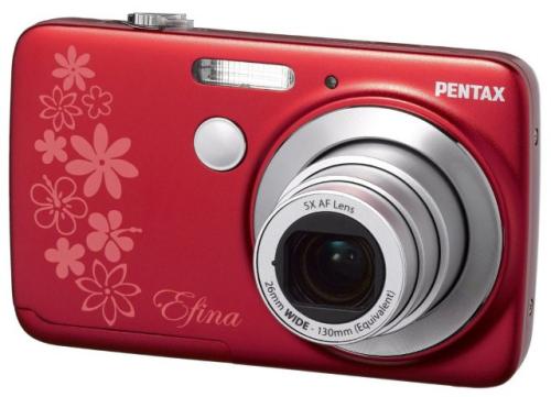 Compact Pentax Efina Rouge