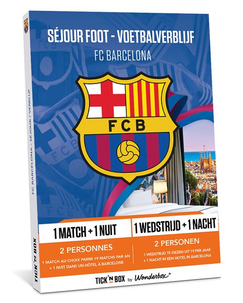 Wonderbox Connect - Coffret Cadeau - AS Saint-Etienne Supporter - 2 places pour 1 match au choix - Parmi 17 matchs par an, valable pour tous les matchs à domicile - Validité 27 mois Wonderbox Connect - Coffret Cadeau - AS Saint-Etienne Supporter - 2 places pour 1 match au choix - Parmi 17 matchs par an, valable pour tous les matchs à domicile - Validité 27 mois