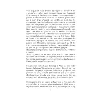 Ces fragments de vie...