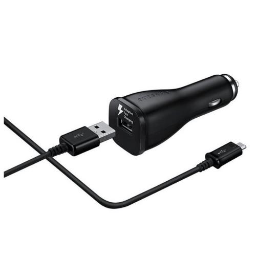 SAMSUNG FAST CAR CHARGER USB-C  + DATA CABLE BLACK