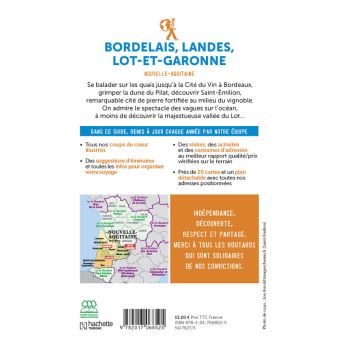 Guide du Routard Bordelais, Landes, Lot-et-Garonne 2020