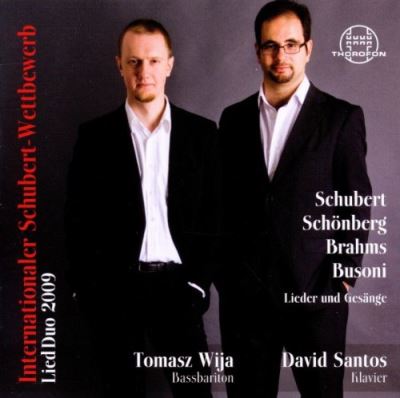 Internationaler Schubert Wettbewerb Liedduo 2009