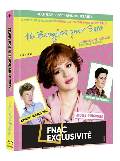 16 bougies pour Sam Exclusivité Fnac Blu-ray - John Hughes - Blu-ray -  Achat & prix