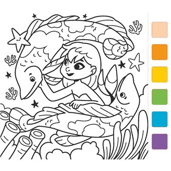 Cartes à peindre - Sirènes