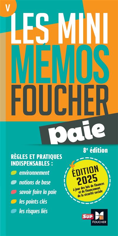 Les mini memos Foucher -  Paie - 5e édition - Révision