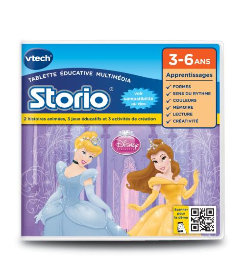 Jeux Storio Vtech Princesse Disney