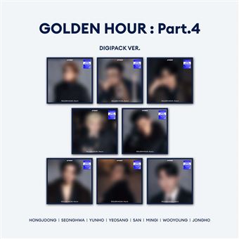 Golden Hour : Part 4 (Europe Hello82 Exclusive Digipak) - Ateez