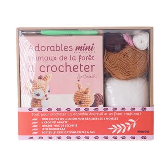 Adorables mini animaux de la forêt à crocheter