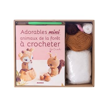 Adorables mini animaux de la forêt à crocheter