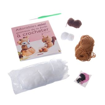 Adorables mini animaux de la forêt à crocheter