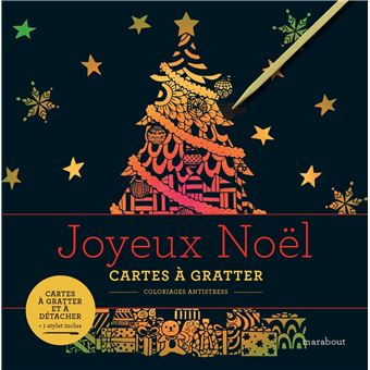 Livre à gratter - Joyeux Noël