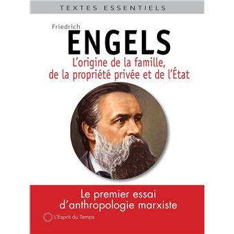 L'origine de la famille, de la propriété privée et de l'État