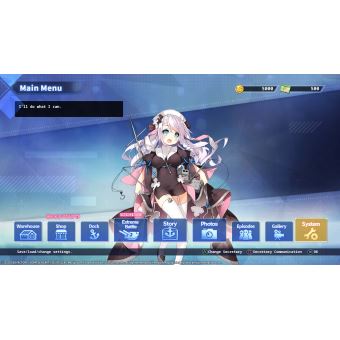 Azur Lane : Crosswave Commander's Calendar Edition PS4